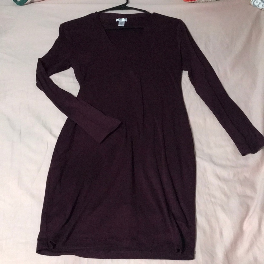 Plum Mini Dress